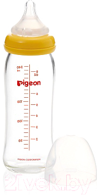 Бутылочка для кормления Pigeon Перистальтик Плюс SofTouch PPSU / 422 (240мл)
