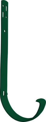 

Кронштейн желоба, Классика Полоса ПВХ 120 металлический RAL 6005