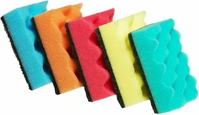 

Набор губок для мытья посуды, Волна ЕВ 9329