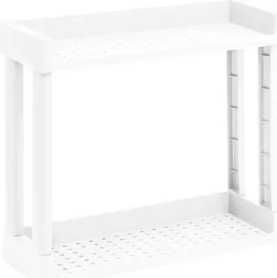 

Полка для ванной, Vikea навесная 2-х ярусная / 789206