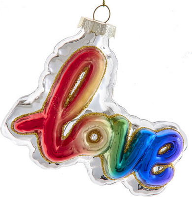 

Елочная игрушка, Christmas 2025 Love / T3880