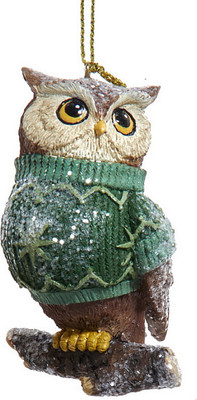 

Елочная игрушка, Christmas 2025 Зимняя сова / E1096_1