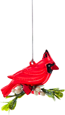 

Елочная игрушка, Christmas 2025 Красный кардинал / T3797