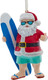 Елочная игрушка Kurt S. Adler Christmas 2025 Серфер Санта / D4684 - 