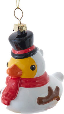 

Елочная игрушка, Christmas 2025 Утка в цилиндре / D4673_1