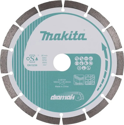 Отрезной диск алмазный Makita D-80101