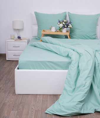 

Простыня, Фисташка на резинке 90x200x25