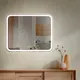 Зеркало Silver Mirrors Stiv neo P.2 100x80 / LED-00003046 -