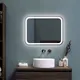 Зеркало Silver Mirrors Stiv neo 100x80 / LED-00002701 -