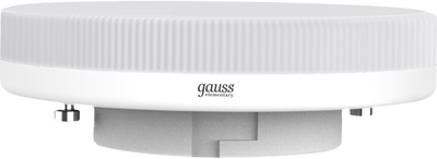 Лампа Gauss Elementary GX53 9W 6500К / 83839 - 