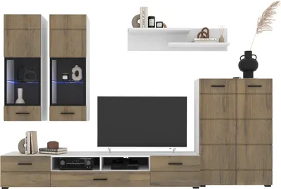 

Горка для гостиной, Neo-1 с подсветкой