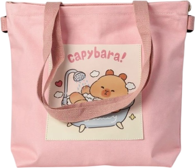 

Сумка-шоппер, Capybara in the bath / 50P-012-01