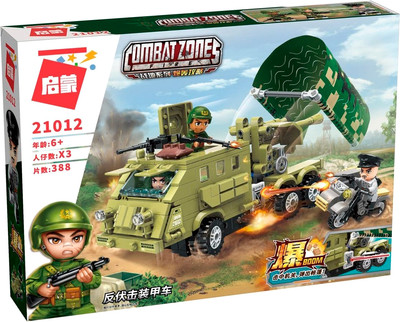 

Конструктор, Бронированная боевая машина отражает нападение / 21012q