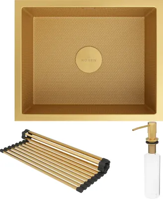 

Мойка кухонная, Uno 560210-54-GS под столешницу с ролл-матом и дозатором