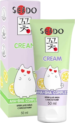 

Крем для лица, Sendo AHA+BHA Complex