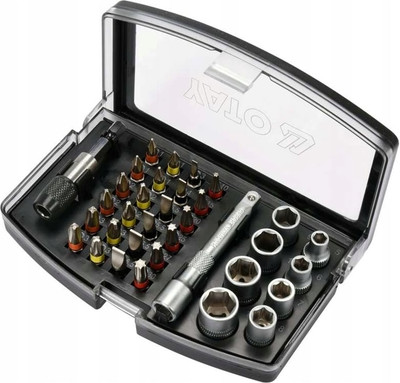 

Набор головок, бит, YT-04623