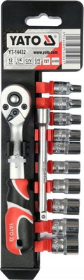 

Набор головок слесарных, YT-14432
