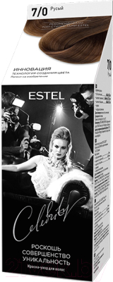 Крем-краска для волос Estel Celebrity 7/0 (русый)