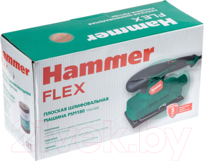 Вибрационная шлифовальная машина Hammer Flex PSM180