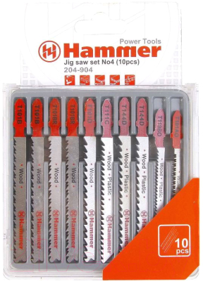 Набор пильных полотен Hammer Flex 204-904