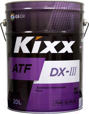 Трансмиссионное масло Kixx ATF DX-III / L2509P20E1 (20л)