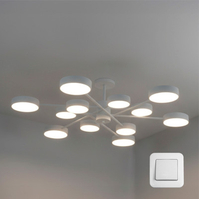 

Люстра, Mateo 150W 12R-ON/OFF-1014x250-WHITE/WHITE-220-IP20