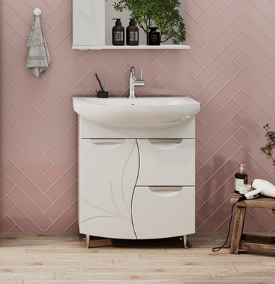 

Тумба под умывальник, Adel 70.1D.2Y Балтика + Балтика 70