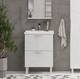 Тумба с умывальником Volna Twing 60.2Y Миранда Артвин + Миранда 60 (белый) - 