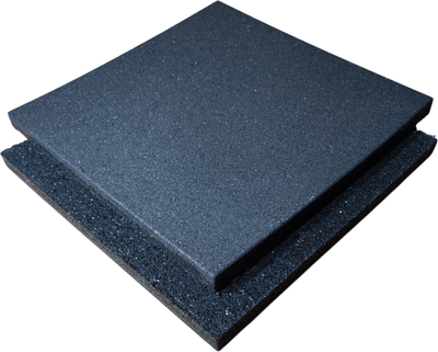 Резиновая плитка PAVINETTI 1000x1000x16 (графит) - 