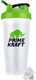 Шейкер спортивный Prime Kraft С логотипом (600мл, полупрозрачный/зеленый) -