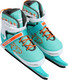 Коньки раздвижные Black Aqua 10964183 (р.31-34, мятный/оранжевый) - 