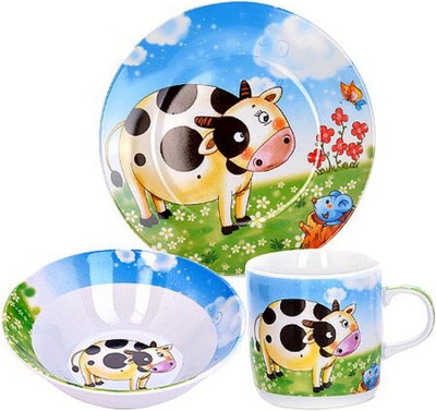 

Набор столовой посуды, Корова / 27329