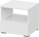 Прикроватная тумба Тащи в дом Люмо ТБ 01 (белый/белый) - 