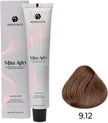 

Крем-краска для волос, Miss Adri 9.12