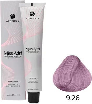 

Крем-краска для волос, Miss Adri 9.26