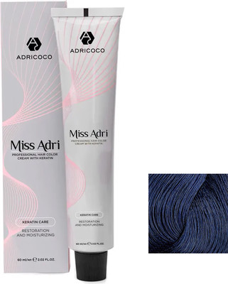 

Крем-краска для волос, Miss Adri с кератином корректор