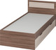 Односпальная кровать Тащи в дом Гармония КР608 90х200 (ясень-шимо/светлый/темный) -