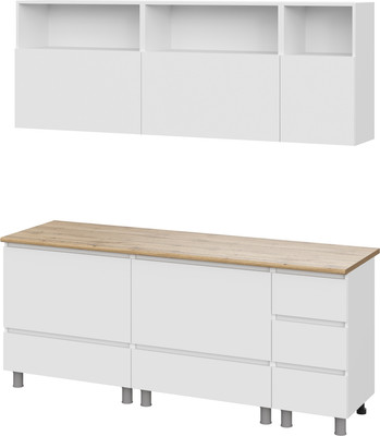 

Кухонный гарнитур, Люмо 2.0 со столешницей