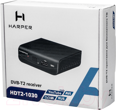 Тюнер цифрового телевидения Harper HDT2-1030