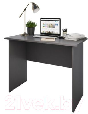 Письменный стол Domus СП006 11.006.01.02 / DMS-SP006-162PE (серый)
