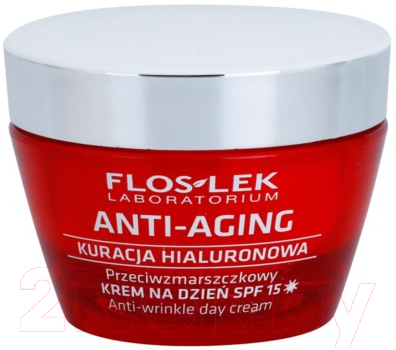 

Крем для лица Floslek, Anti-Aging Anti-Wrinkle Day Cream SPF15