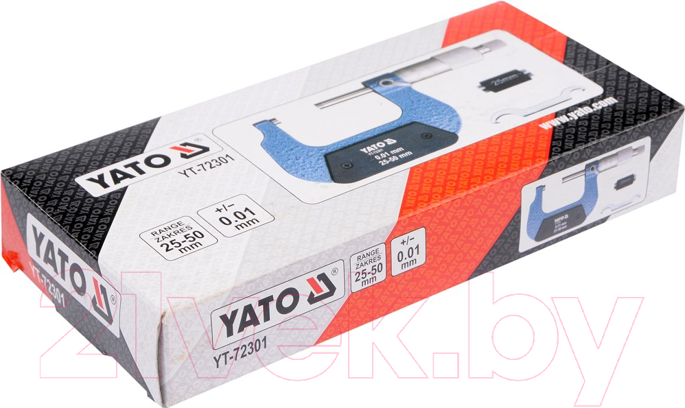 Микрометр Yato YT-72301 — фото 2