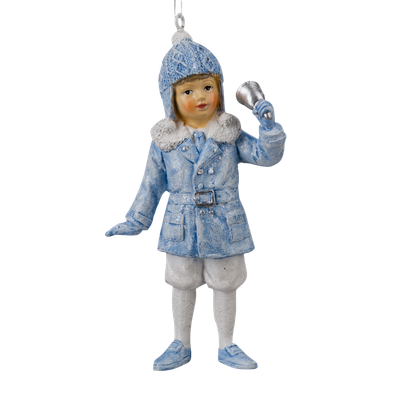 

Елочная игрушка, Decor. Мальчик с колокольчиком лапландия / 64545