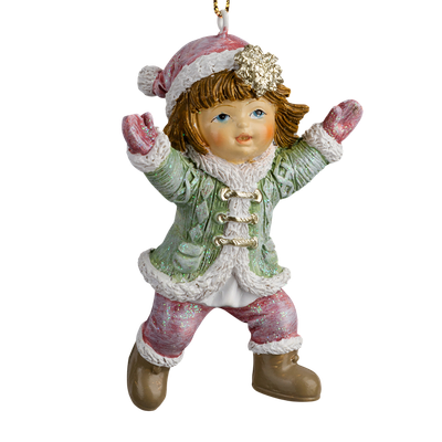 

Елочная игрушка, Decor. Малышка пастель / 64517