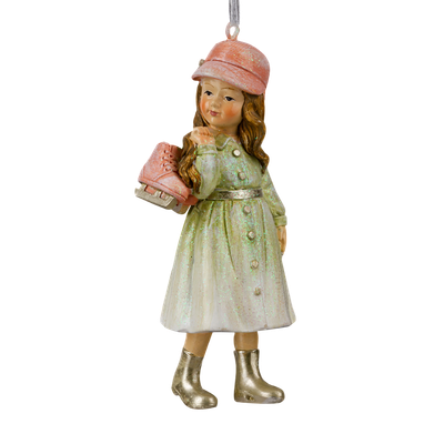 

Елочная игрушка, Decor. Девочка с коньками / 64533