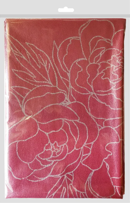 

Скатерть, Спанбонд 120x140 Пионы