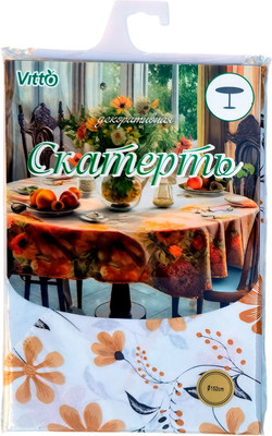 

Скатерть, Гармония ПВХ круглая D:152см