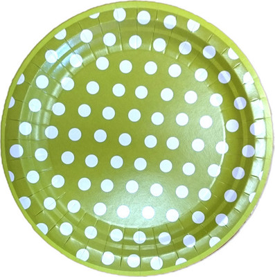 

Набор одноразовых тарелок, Горошек