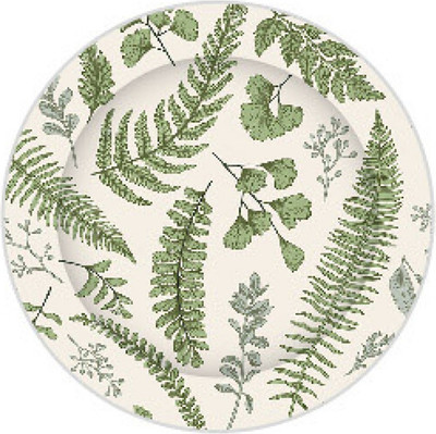 

Набор одноразовых тарелок, Ботаника