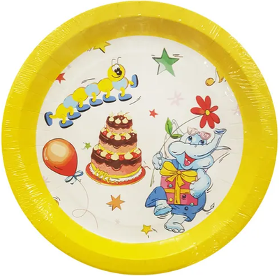 

Набор одноразовых тарелок, Веселье